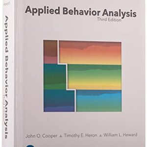 Applied Behavior Analysis (3rd Edition)