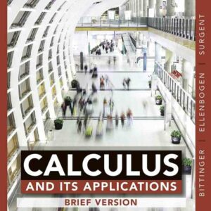 Calculus and Its Applications, Brief Version 12th Edition