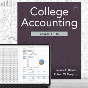 College Accounting, Chapters 1-15, 24th Edition