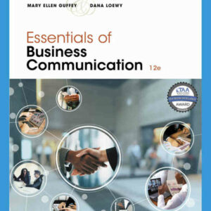Essentials of Business Communication, 12th Edition