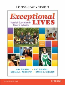 Exceptional Lives: Special Education in Today's Schools 8th Edition by Ann Turnbull