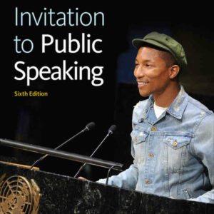 Invitation to Public Speaking - National Geographic 6th Edition