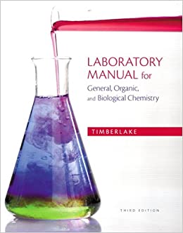 Laboratory Manual for General, Organic, and Biological Chemistry