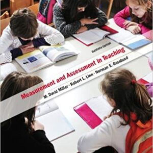 Measurement and Assessment in Teaching