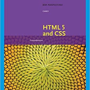 New Perspectives on HTML 5 and CSS: Comprehensive 8th Edition