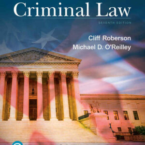 Principles of Criminal Law, 7th Edition