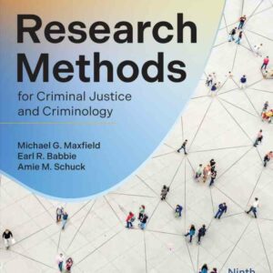 Research Methods for Criminal Justice and Criminology 9th Edition