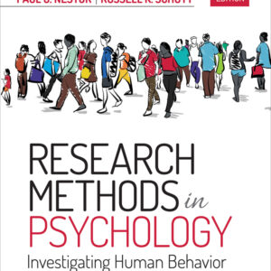 Research Methods in Psychology: Investigating Human Behavior 3rd Edition