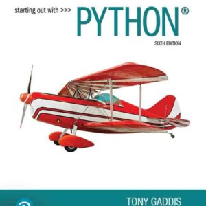 Starting Out With Python, 6th Edition