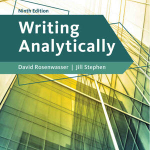 Writing Analytically 9th Edition